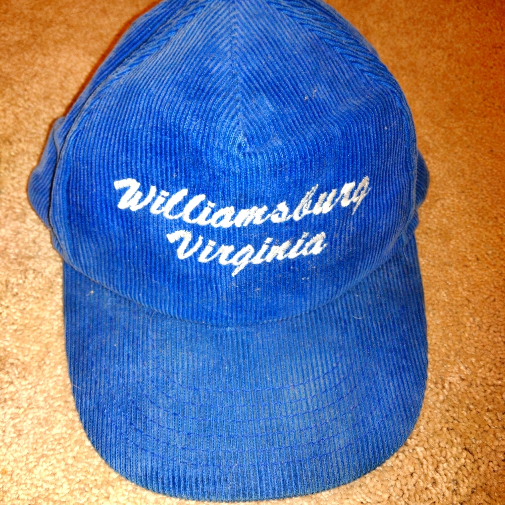 VINTAGE CORDUROY SNAPBACK WILLIAMSBURG VA